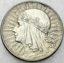 5 zł złotych 1932 Głowa kobiety, babka, Polonia