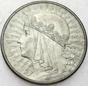 10 zł złotych 1932 Głowa kobiety, babka, Polonia