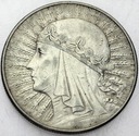 10 zł złotych 1932 Głowa kobiety, babka, Polonia