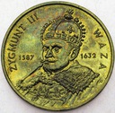 2 zł, złote 1998 Zygmunt III Waza