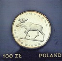 100 zł złotych 1978 Łoś Ochrona Środowiska