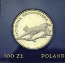 100 zł złotych 1979 Ryś Ochrona Środowiska