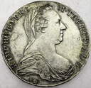 Austria talar Teresy 1780 Maria Teresa SREBRO