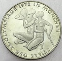 Niemcy 10 Marek 1972 Olimpiada Monachium Postacie