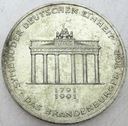 Niemcy 10 Marek SREBRO 1991 A Brama Brandenburska