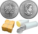 5 Dolarów Liść Klonu Klonowy 1oz UNCJA SREBRA 9999