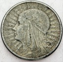 2 zł złote 1934 Głowa kobiety babka Polonia SREBRO