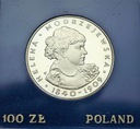 100 zł złotych 1975 Helena Modrzejewska