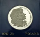 100 zł złotych 1976 Tadeusz Kościuszko