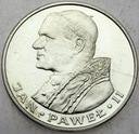 1000 zł złotych 1982 Jan Paweł II SREBRO