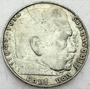 Niemcy 2 Marki 1938 J, Hindenburg