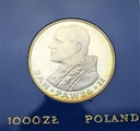 1000 zł złotych 1983 Jan Paweł II SREBRO (1)