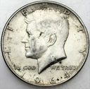 USA 1/2 Half dolara 1964 Kennedy SREBRO