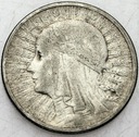 2 zł złote 1933 Głowa kobiety, Polonia SREBRO