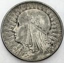 5 zł złotych 1933 Głowa kobiety, Polonia, babka