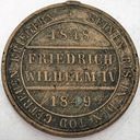 Medal Fryderyk Wilhelm IV, Wiosna Ludów 1848 1849