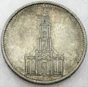 Niemcy 5 marek 1934 Wieża Kościół SREBRO