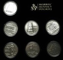 LOT 7 x Kolekcja Starożytne Cuda Świata SREBRO 925