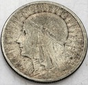 2 zł złote 1933 Głowa kobiety babka Polonia SREBRO