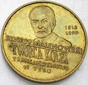 2 zł, złote 1999 Ernest Malinowski Peru