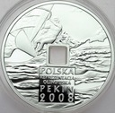 10 zł złotych 2008, Pekin otwór SREBRO