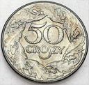 50 gr, pięćdziesiąt groszy 1938