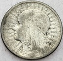 2 zł złote 1932 Głowa kobiety babka Polonia SREBRO