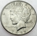 USA 1 dolar USA 1922 Peace SREBRO