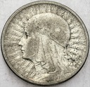 2 zł złote 1933 Głowa kobiety babka Polonia SREBRO