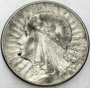 5 zł złotych 1934 Głowa kobiety, Polonia, babka