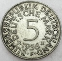Niemcy 5 Marek Funf Mark 1956 F