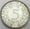 Niemcy 5 Marek Funf Mark 1972 F