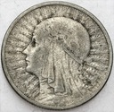 2 zł złote 1932 Głowa kobiety, Polonia SREBRO