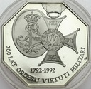 50000 zł złotych 1992 Virtuti Militari 200 lat