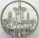 100000 zł złotych 1990 Solidarność TYP A SREBRO