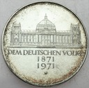 Niemcy 5 Marek, Mark 1971, Dem Deutschen Volke