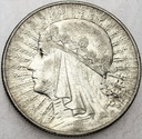 5 zł złotych 1934 Głowa kobiety, Polonia, SREBRO