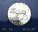 100 zł złotych 1978 Łoś Ochrona Środowiska