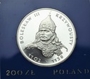 200 zł złotych 1982 Bolesław III Krzywousty
