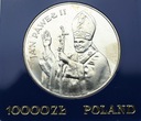 10000 zł złotych 1987 Jan Paweł II SREBRO