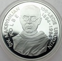 300000 zł złotych 1994 Święty Maksymilian Kolbe