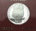 PRÓBA 1000 zł złotych 1986 PRÓBA Ag, Sowa RZADKA