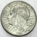5 zł złotych 1932 Głowa kobiety, Polonia, babka