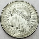 10 zł złotych 1932 Głowa kobiety, babka, Polonia