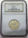 WMG, Wolne Miasto Gdańsk 1 gulden 1923 NGC MS 62