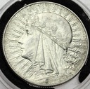 5 zł złotych 1933 Głowa kobiety, Polonia, babka