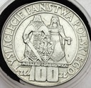 100 zł złotych 1966 Mieszko Dąbrówka Millenium