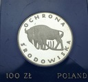100 zł złotych 1977 Żubr Ochrona Środowiska