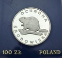 100 zł złotych 1978 Bóbr Ochrona Środowiska