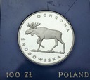 100 zł złotych 1978 Łoś Ochrona Środowiska